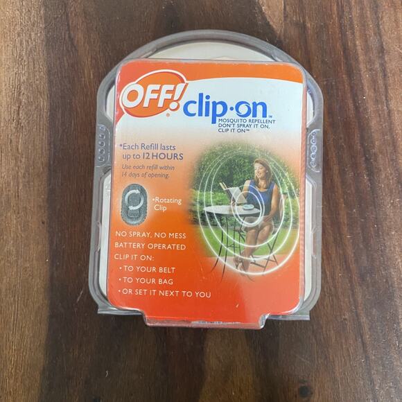 New Off! Clip On Fan Circulated Mosquito Repellent w/ 2 Refills Johnson - Picture 4 of 6